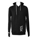 Yes Hoodie Zip Yes. Zip Black S 2021
