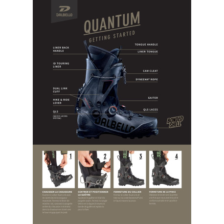 Chaussures de Ski Dalbello Quantum Asolo Uni 2022  - Chaussures ski Randonnée Homme