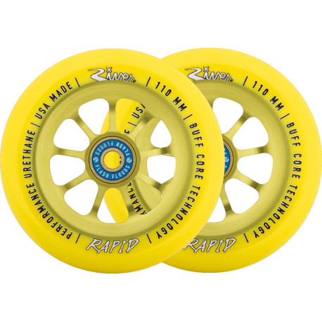 Scooter Roues River Wheels Naturals Rapid Pro 2-Pack 110mm - Sunrise 2024  - Roues