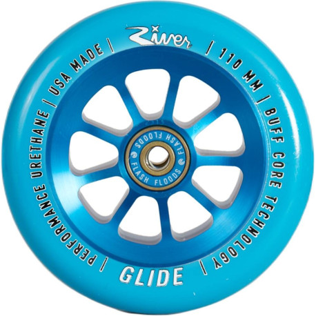 Scooter Roues River Wheels Naturals Glide Pro 2-Pack 110mm - Sapphire 2024  - Roues