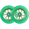 Scooter Roues River Wheels Naturals Glide Pro 2-Pack 110mm - Emerald 2024 