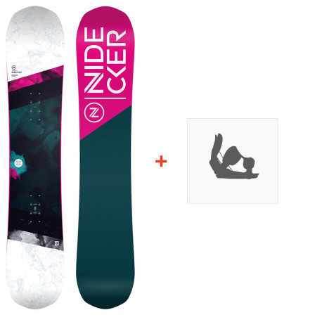 SNOWBOARD SET + BINDINGS Nidecker Micron Flake 2023  -