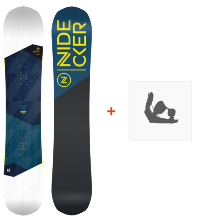 SNOWBOARD SET + BINDINGS Nidecker Micron Merc 2023  -
