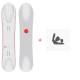 Snowboard Yes 420 Powderhull 2021 + Fixations de snowboard - Pack Snowboard Homme