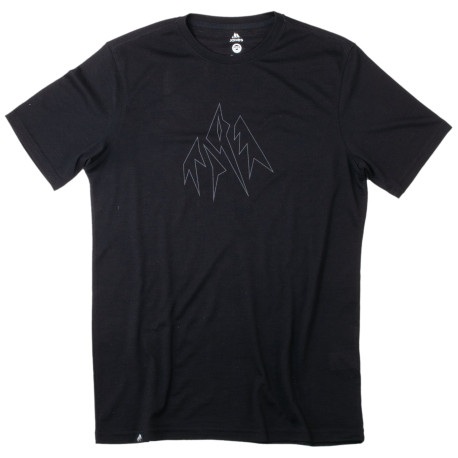Jones Tee Mountain Merino Black 2022