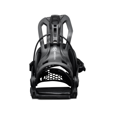 Fixation Snowboard Flow Fenix-Plus Hybrid Gunmetal Black 2024 - Root