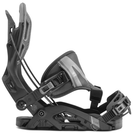 Snowboard Bindungen Flow Fuse Hybrid Black 2020