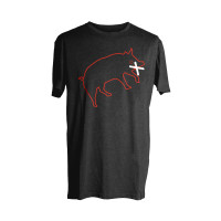 Shirt Yes Muzzled Pig Black 2021