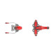 Touring ski binding ATK Race Revolution Brake World Cup 2024