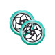 Scooter Roues Blunt 120Mm Gap Core 2023