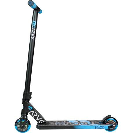 Madd Gear Scooter Complete MGP Carve Pro X Black Blue 2022