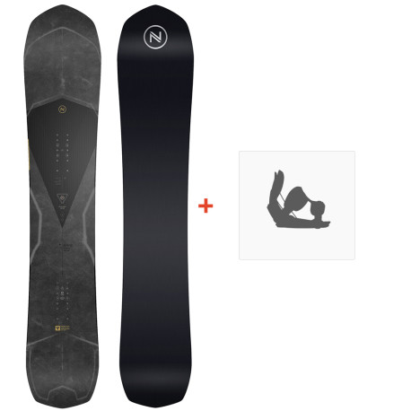 Snowboard Nidecker Megalight 2025 + Snowboard bindings