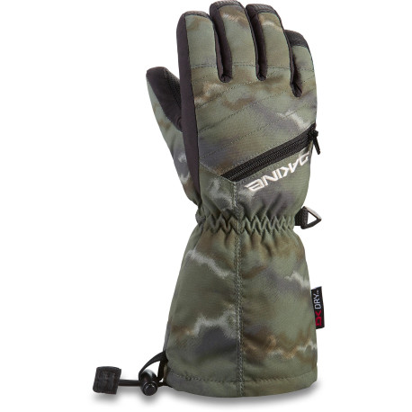 Dakine Ski Glove Kid's Tracker Olive Ashcroft Camo 2021 - Skihandschuhe
