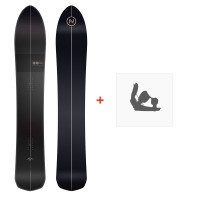 SNOWBOARD SET + BINDINGS Nidecker The Gun 2026  - Pack Snowboard Homme