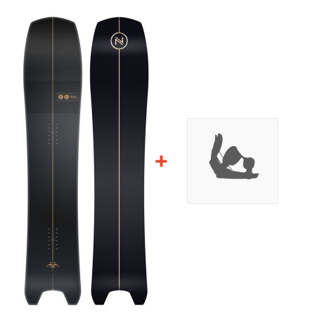 Snowboard Nidecker The Mosquito 2025 + Fixations de snowboard