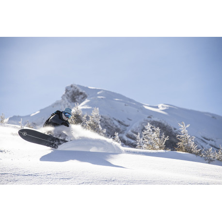 Snowboard Nidecker The Gun 2025 + Fixations de snowboard