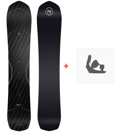SNOWBOARD SET + BINDINGS Nidecker Ultralight 2026  - Pack Snowboard Homme