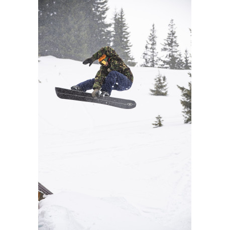 Snowboard Nidecker The Smoke 2025 + Fixations de snowboard