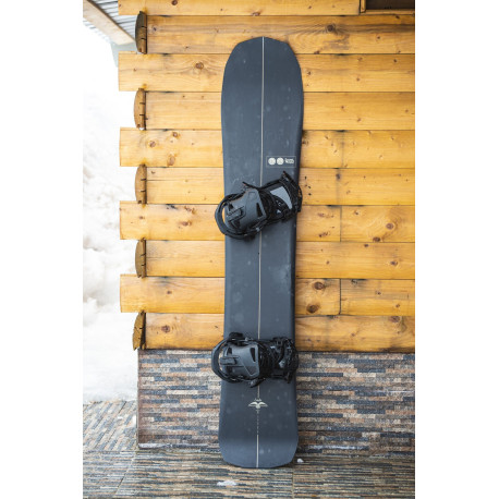 Snowboard Nidecker The Smoke 2025 + Fixations de snowboard