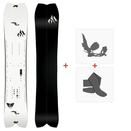 Splitboard Jones Ultralight Butterfly 2026 + Splitboard Bindings + Skins  - Splitboard Package - Men