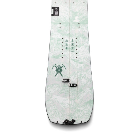 Splitboard Jones Solution Women's 2025 + Fixation Splitboard + Peaux 