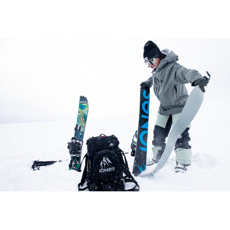 Splitboard Jones Solution Youth 2025 + Fixation Splitboard + Peaux 
