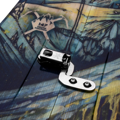 Splitboard Jones Solution Youth 2025 + Fixation Splitboard + Peaux 