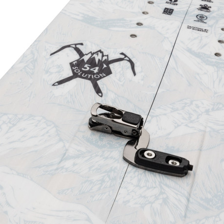 Splitboard Jones Solution 2025 + Fixation Splitboard + Peaux 