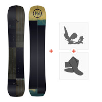 Splitboard Nidecker Escape Split 2025 + Fixations de splitboard + Peaux