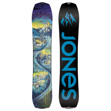 Splitboard Jones Solution Youth 2025 + Fixation Splitboard + Peaux 