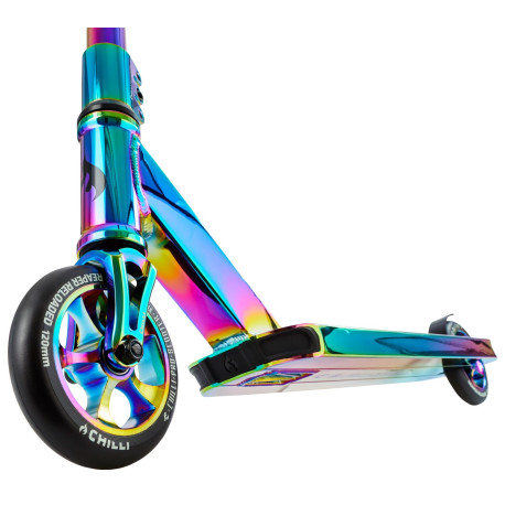 Trotinette Freestyle Chilli ProReaper Reloaded Rebel NeoChrome 2024  - Trottinette Freestyle Complète