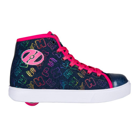 Schuhe mit Rollen Heelys X Veloz Blue Denim/Hot Pink/Rainbow 2023