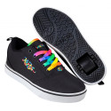 Schuhe mit Rollen Heelys X2 Pro 20 Black/Rainbow Cursive 2022