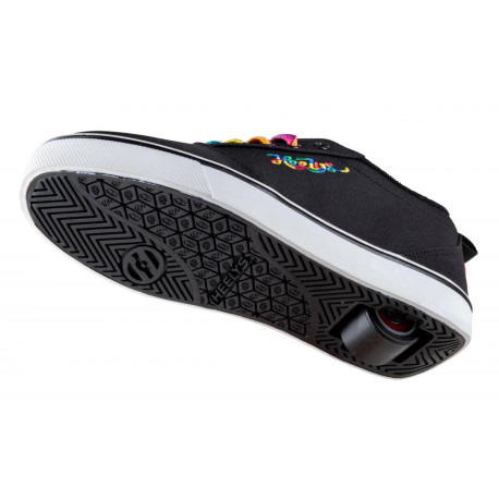 Schuhe mit Rollen Heelys X2 Pro 20 Black/Rainbow Cursive 2022
