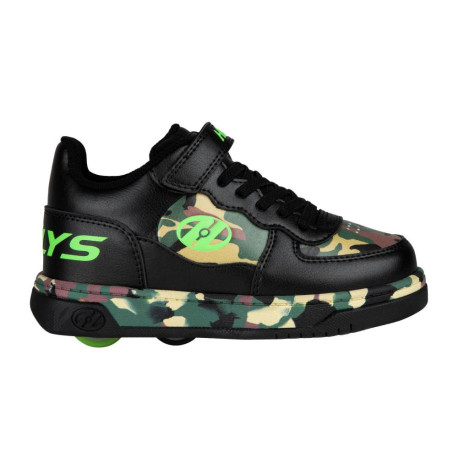 Shoes with wheels Heelys X2 Reserve Low Black/Camo/Green 2023