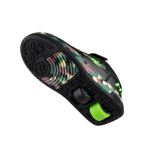 Shoes with wheels Heelys X2 Reserve Low Black/Camo/Green 2023