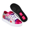 Schuhe mit Rollen Heelys X2 Snazzy Silver/Rainbow/Heart 2022
