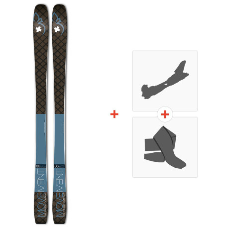 Ski Movement Axess 86 2022 + Fixations ski de rando + Peaux  -