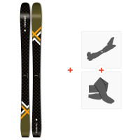 Ski Movement Axess 92 2023 + Touring Ski Bindings + Climbing Skins  -