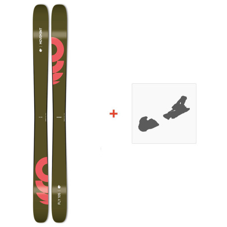 Ski Movement Fly 105 2023 + Ski Bindings  -