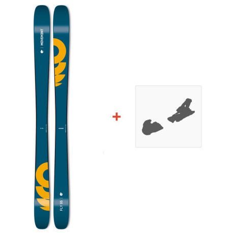 Ski Movement Fly 95 2023 + FIxations de ski  -
