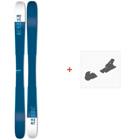 Ski Movement Fly Two 115 2019 + Ski Bindungen  -