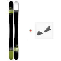 Ski Movement Fly Two 115 2021 + Ski Bindungen - Pack Ski Freeride 111-115 mm