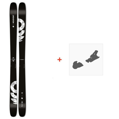 Ski Movement Fly Two 88 2022 + FIxations de ski 