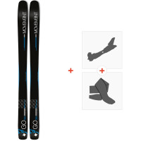 Ski Movement Go 100 2019 + Fixations de ski randonnée + Peaux - Freeride + Rando