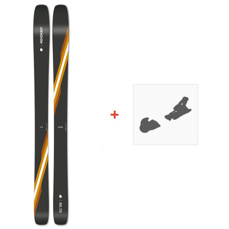 Ski Movement Go 106 Ti 2024 + FIxations de ski  -