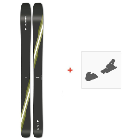 Ski Movement Go 112 Ti 2024 + FIxations de ski  -