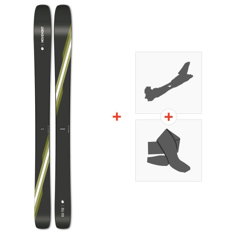 Ski Movement Go 112 Ti 2024 + Fixations ski de rando + Peaux  -