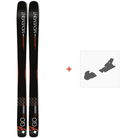 Ski Movement Go 115 2019 + Fixations de ski