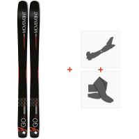 Ski Movement Go 115 2019 + Fixations ski de rando + Peaux - Freeride + Rando